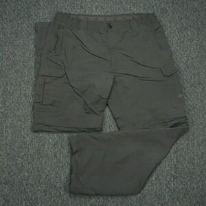 Venturing BSA Pants Men Large Green Uniform Switchback Convertible Hiking 36x32